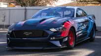 Ford Mustang Super Cobra Jet 1800 Sets Quarter Mile Record - Electric Pony Blisters Drag Strip