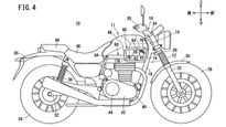 Honda Reveals Scrambler Variant In Latest 350cc Motorcycle Design Patent