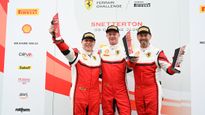 Yates And Morrow Share The Spoils, Dewhirst Continues Winning Streak At Ferrari Challenge UK Race In Snetterton