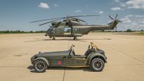 Caterham And Royal Air Force Craft Unique Tribute To Esteemed Puma HC2 Helicopter