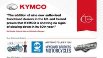 KYMCO Boosts UK And Irish Presence With New Dealer Contracts In Its 60th Year