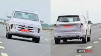 2025 MG Gloster Facelift SUV Spied Testing: New Front End, Features & More