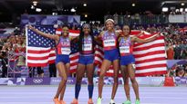 Gabby Thomas Clinches Three Gold Medals For Team USA At Paris Olympics
