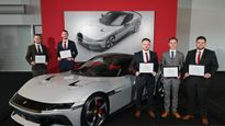 Five New Ferrari Apprentices Graduate At Silverstone Challenge Event