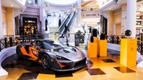 McLaren Senna Unveiled With Bespoke Livery By TUMI Ahead Of Las Vegas Grand Prix