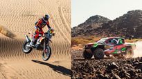 Dakar 2025 Stage 4 Results: KTM's Daniel Sanders & Overdrive's Yazeed Al Rajhi Win Again As Loeb Checks Out 