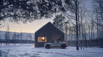 Experience The Ultimate Outdoor Adventure At A Secluded Winter Cabin In Sweden With Volvo EX30