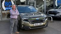 Loyal Subaru Customer Bill Nunn Celebrates Delivery Of His 26th Vehicle: The All-New Forester