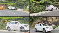 Mahindra XUV700 Facelift Spotted Testing: Round Headlights & Other Design Changes Introduced!