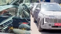 Next-Gen Hyundai Venue Spied With Dual Curved Screens & New Steering Wheel Ahead Of Launch
