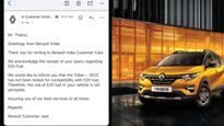 2022 Triber E20 Issue -  Renault Issues Clarification 