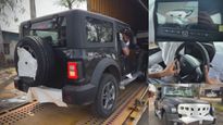 Mahindra Thar Facelift Spotted At A Dealership Yard - Launch Imminent? 