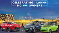 MG Motors Celebrates After Crossing 1 Lakh Electric Car Sales