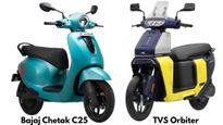 TVS Orbiter Vs Bajaj Chetak C2501: Which Affordable EV Scooter Is Better?
