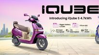 TVS iQube S 4.7 kWh Launched At ₹1.37 Lakh - 175km Range