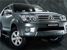 Toyoto Fortuner Ramps Indian Streets