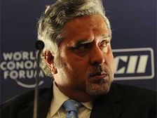 Vijay Malya's Mercedes Scratched