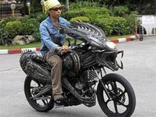 Scrap Metal Bike For The Ghost Rider In You