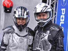 Gul Panag Shines With Polaris In Auto Expo