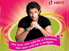 Test Drive The Hero Pleasure And Meet Hrithik