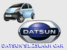 Nissan's Datsun To Challenge Nano With 1.25L Car