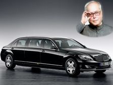 Pranab Set To Ride Mercedes S600 Pulman Limo