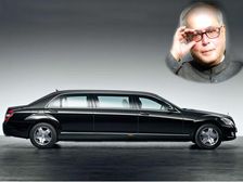 Mercedes S600 Pullman Guards Pranab Mukherjee