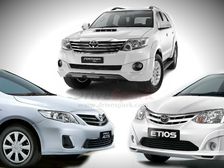 Toyota Rolls-out 3 Limited Edition Models