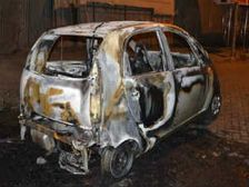 Tata Nano Catches Fire In Mumbai