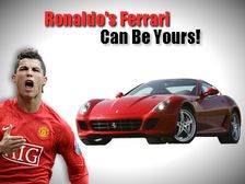 Christiano Ronaldo's Crashed Ferrari On Auction