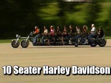 Harley Davidson 10 Seater Motorcycle