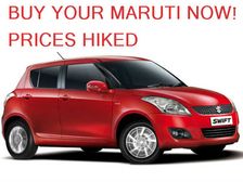 Maruti To Hike Car Prices By INR 20K In January