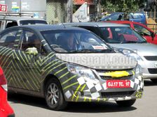 Chevrolet Sail Sedan Exclusive Spy Shots