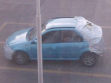 Mahindra Verito Hatchback Compact Sedan Spied