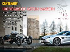 Aston Martin To Celebrate 100 Years In Style