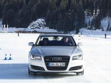 Indian Stalwarts Enjoy Audi Ice Experience