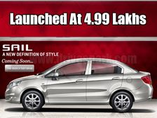 Chevrolet Sail Sedan Launched At 4.99 Lakhs