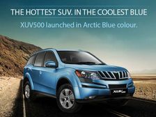 Mahindra Launches XUV 500 In Arctic Blue