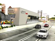 Audi Quattro, iPad Controlled Slot Car Experience