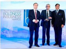 Mahindra Receives 'Boldness In Business Award'
