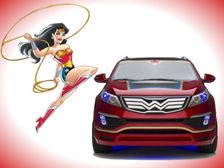 Wonder Woman Themed Kia Sportage