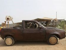 This Is The World's First Hand Woven Car