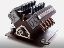 Espresso Veloce V12 Engine Shaped Coffee Machine