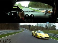 Watch: Ferrari Enzo ZXX VS Maserati MC12 Corsa