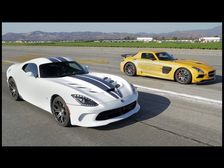 SRT Viper vs Mercedes-Benz SLS AMG Black Series