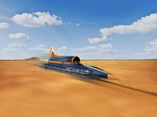 Bloodhound SSC Land Speed Record To Be Shown Live