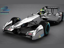 Formula E Electric Car First Public Appearance At Frankfurt Auto Show