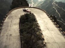 Red Bull Goes Drifting In China's Tianmenshan Mountains