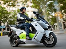 Frankfurt - BMW Motorrad C Evolution Electric Scooter Production Spec