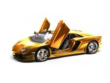 Gold Lamborghini Aventador By Robert Gulpen Worth $7.5 Million